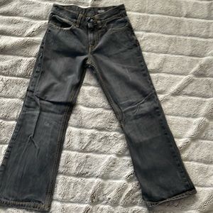 Polo jeans, size 8 boot cut, stone wash color